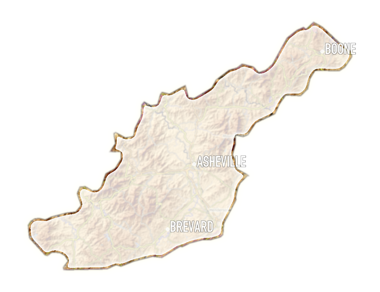 Western North Carolina coverage area